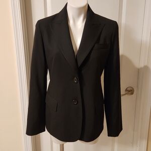 Lafayette 148 New York black blazer size 6